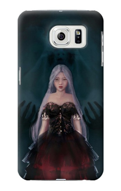 S3847 Lilith Devil Bride Gothic Girl Skull Grim Reaper Hülle Schutzhülle Taschen für Samsung Galaxy S7 Edge