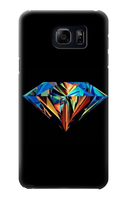 S3842 Abstract Colorful Diamond Hülle Schutzhülle Taschen für Samsung Galaxy S6 Edge Plus