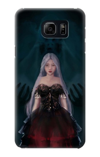 S3847 Lilith Devil Bride Gothic Girl Skull Grim Reaper Hülle Schutzhülle Taschen für Samsung Galaxy S6 Edge Plus