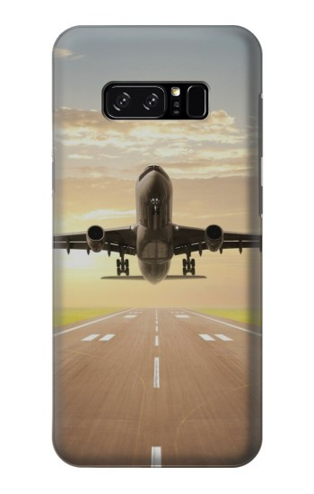 S3837 Airplane Take off Sunrise Hülle Schutzhülle Taschen für Note 8 Samsung Galaxy Note8