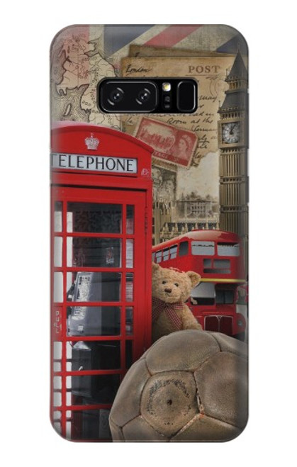 S3856 Vintage London British Hülle Schutzhülle Taschen für Note 8 Samsung Galaxy Note8