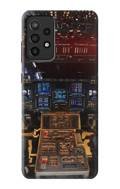 S3836 Airplane Cockpit Hülle Schutzhülle Taschen für Samsung Galaxy A72, Galaxy A72 5G