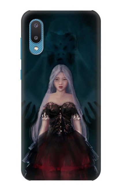 S3847 Lilith Devil Bride Gothic Girl Skull Grim Reaper Hülle Schutzhülle Taschen für Samsung Galaxy A04, Galaxy A02, M02