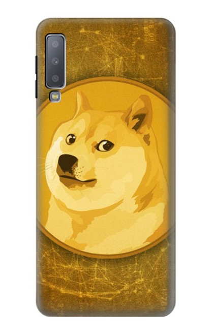 S3826 Dogecoin Shiba Hülle Schutzhülle Taschen für Samsung Galaxy A7 (2018)