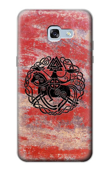 S3831 Viking Norse Ancient Symbol Hülle Schutzhülle Taschen für Samsung Galaxy A5 (2017)