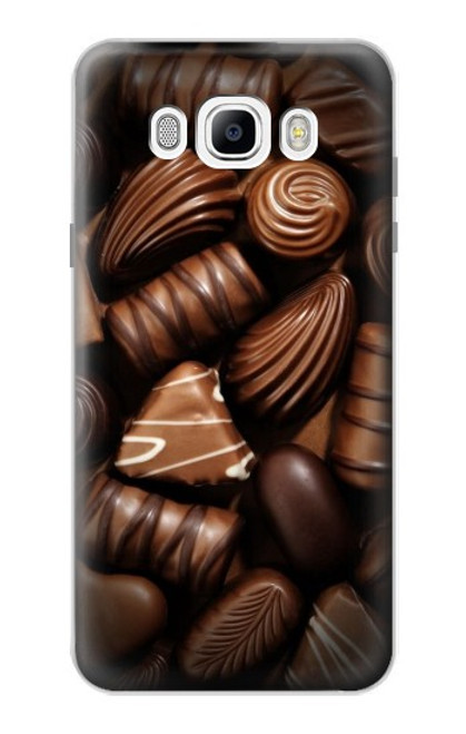 S3840 Dark Chocolate Milk Chocolate Lovers Hülle Schutzhülle Taschen für Samsung Galaxy J7 (2016)