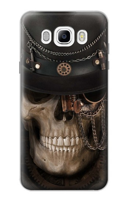S3852 Steampunk Skull Hülle Schutzhülle Taschen für Samsung Galaxy J7 (2016)