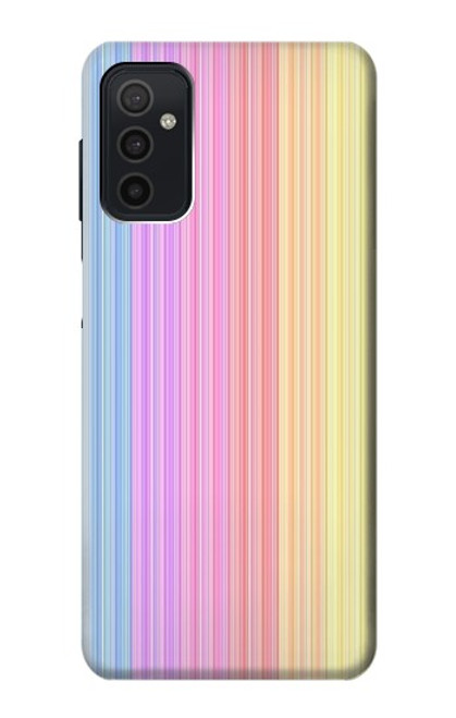 S3849 Colorful Vertical Colors Hülle Schutzhülle Taschen für Samsung Galaxy M52 5G
