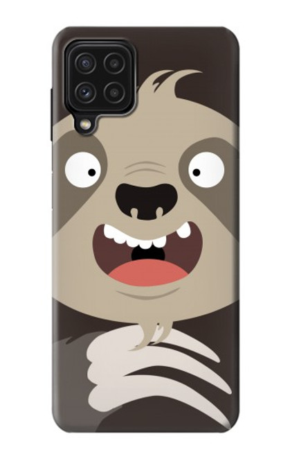 S3855 Sloth Face Cartoon Hülle Schutzhülle Taschen für Samsung Galaxy M22