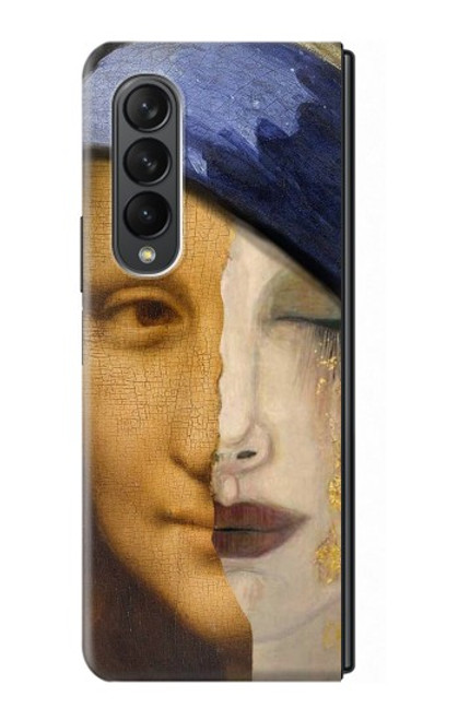 S3853 Mona Lisa Gustav Klimt Vermeer Hülle Schutzhülle Taschen für Samsung Galaxy Z Fold 3 5G