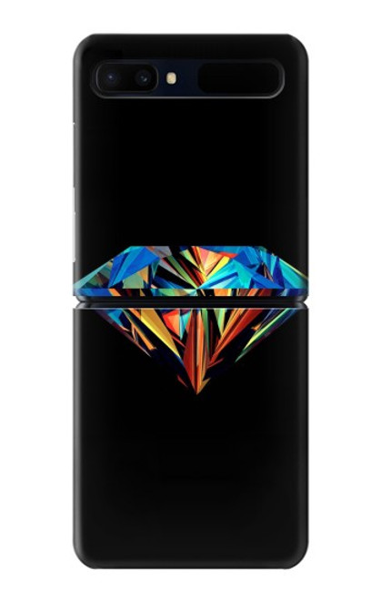 S3842 Abstract Colorful Diamond Hülle Schutzhülle Taschen für Samsung Galaxy Z Flip 5G