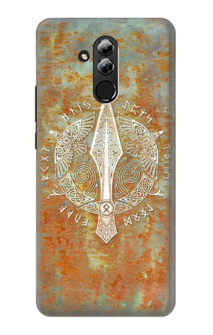 S3827 Gungnir Spear of Odin Norse Viking Symbol Hülle Schutzhülle Taschen für Huawei Mate 20 lite