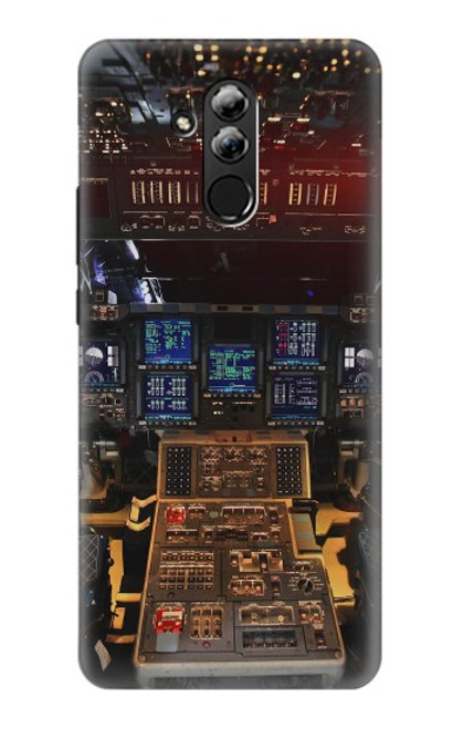 S3836 Airplane Cockpit Hülle Schutzhülle Taschen für Huawei Mate 20 lite