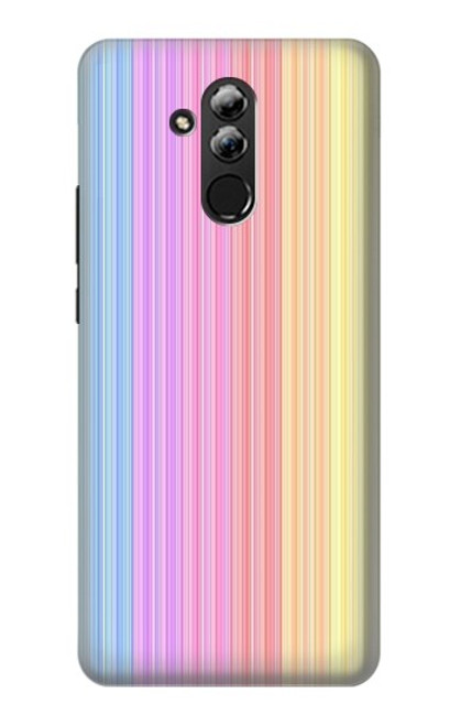 S3849 Colorful Vertical Colors Hülle Schutzhülle Taschen für Huawei Mate 20 lite