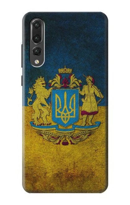 S3858 Ukraine Vintage Flag Hülle Schutzhülle Taschen für Huawei P20 Pro