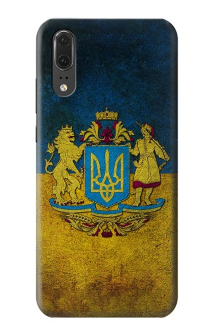 S3858 Ukraine Vintage Flag Hülle Schutzhülle Taschen für Huawei P20