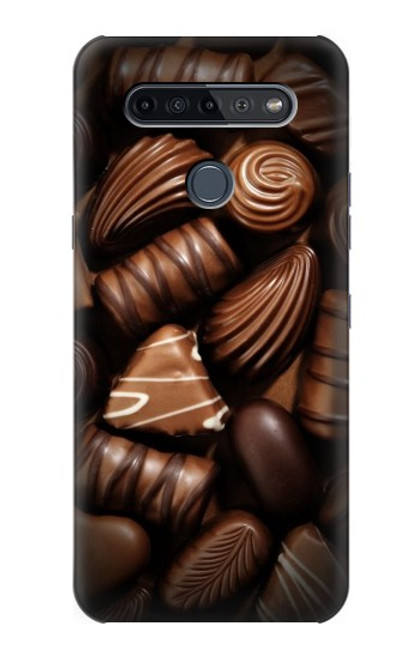 S3840 Dark Chocolate Milk Chocolate Lovers Hülle Schutzhülle Taschen für LG K51S