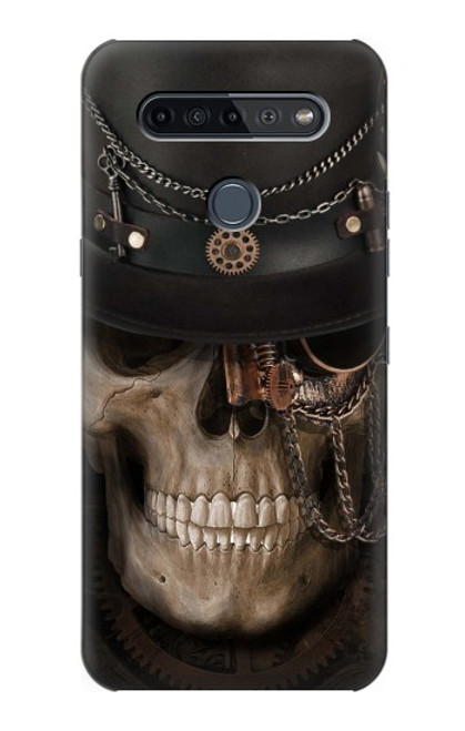 S3852 Steampunk Skull Hülle Schutzhülle Taschen für LG K51S