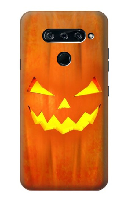 S3828 Pumpkin Halloween Hülle Schutzhülle Taschen für LG V40, LG V40 ThinQ