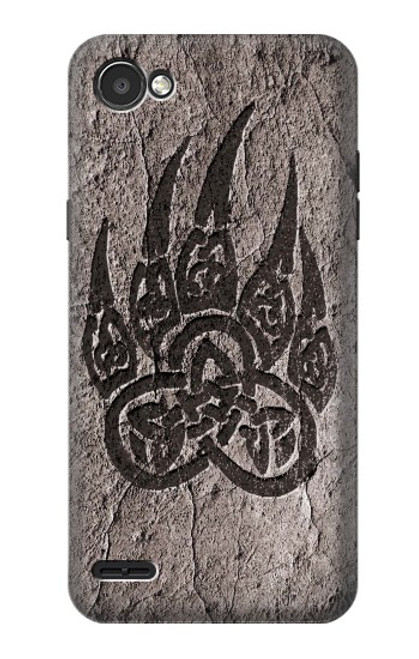 S3832 Viking Norse Bear Paw Berserkers Rock Hülle Schutzhülle Taschen für LG Q6