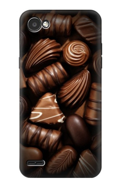 S3840 Dark Chocolate Milk Chocolate Lovers Hülle Schutzhülle Taschen für LG Q6