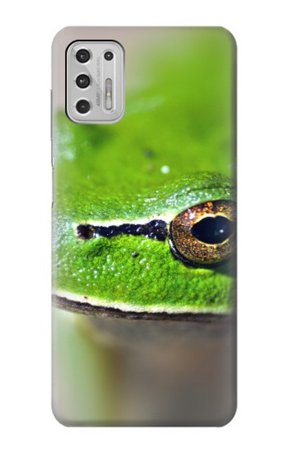 S3845 Green frog Hülle Schutzhülle Taschen für Motorola Moto G Stylus (2021)