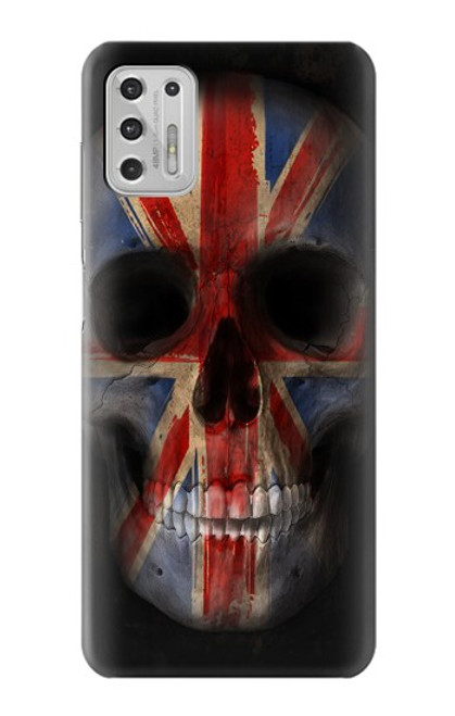 S3848 United Kingdom Flag Skull Hülle Schutzhülle Taschen für Motorola Moto G Stylus (2021)