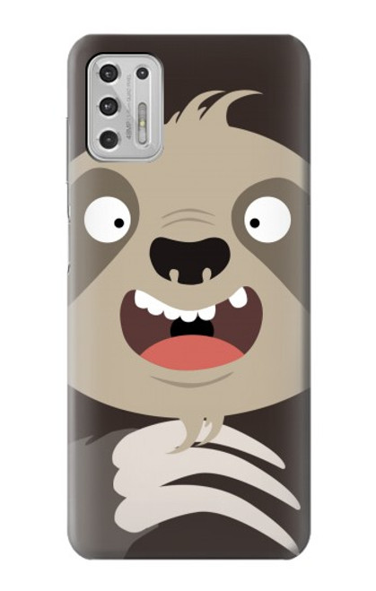 S3855 Sloth Face Cartoon Hülle Schutzhülle Taschen für Motorola Moto G Stylus (2021)