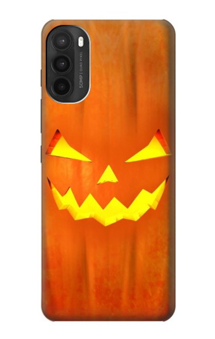 S3828 Pumpkin Halloween Hülle Schutzhülle Taschen für Motorola Moto G71 5G