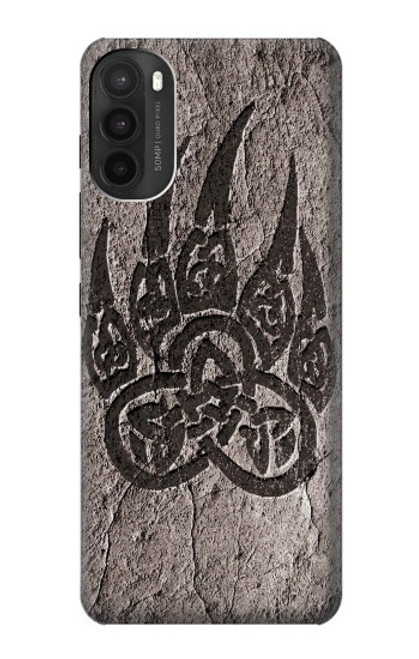 S3832 Viking Norse Bear Paw Berserkers Rock Hülle Schutzhülle Taschen für Motorola Moto G71 5G