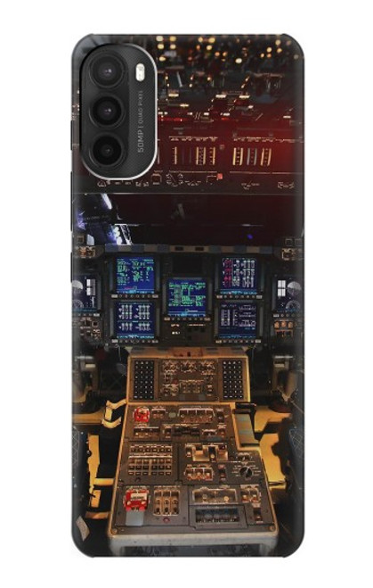 S3836 Airplane Cockpit Hülle Schutzhülle Taschen für Motorola Moto G71 5G