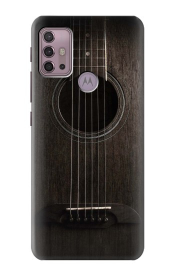 S3834 Old Woods Black Guitar Hülle Schutzhülle Taschen für Motorola Moto G30, G20, G10