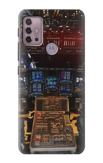 S3836 Airplane Cockpit Hülle Schutzhülle Taschen für Motorola Moto G30, G20, G10