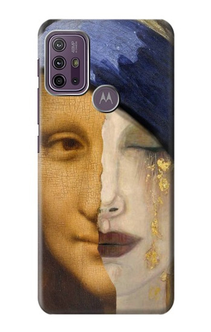 S3853 Mona Lisa Gustav Klimt Vermeer Hülle Schutzhülle Taschen für Motorola Moto G10 Power