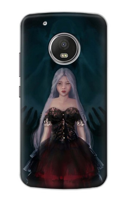 S3847 Lilith Devil Bride Gothic Girl Skull Grim Reaper Hülle Schutzhülle Taschen für Motorola Moto G5 Plus