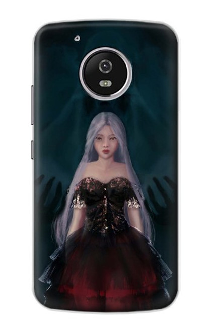 S3847 Lilith Devil Bride Gothic Girl Skull Grim Reaper Hülle Schutzhülle Taschen für Motorola Moto G5