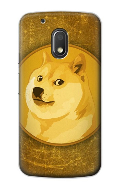 S3826 Dogecoin Shiba Hülle Schutzhülle Taschen für Motorola Moto G4 Play
