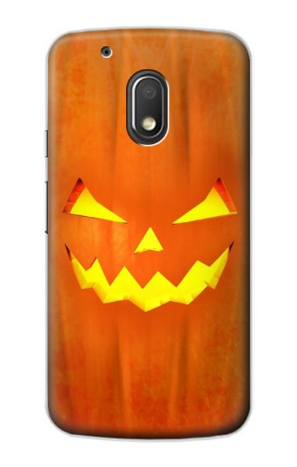 S3828 Pumpkin Halloween Hülle Schutzhülle Taschen für Motorola Moto G4 Play