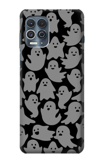 S3835 Cute Ghost Pattern Hülle Schutzhülle Taschen für Motorola Edge S