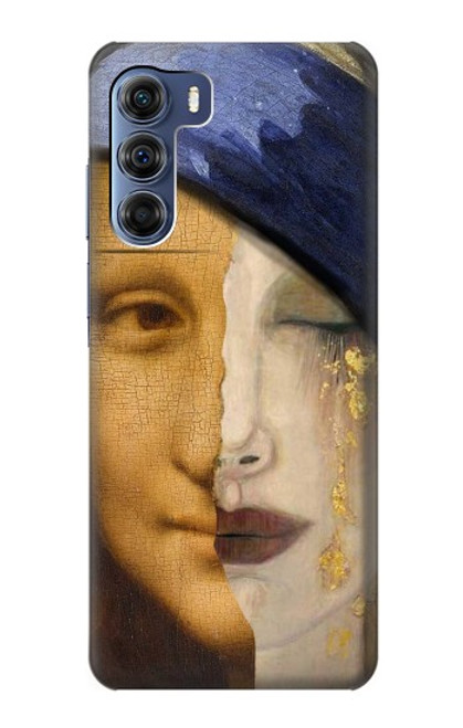 S3853 Mona Lisa Gustav Klimt Vermeer Hülle Schutzhülle Taschen für Motorola Edge S30