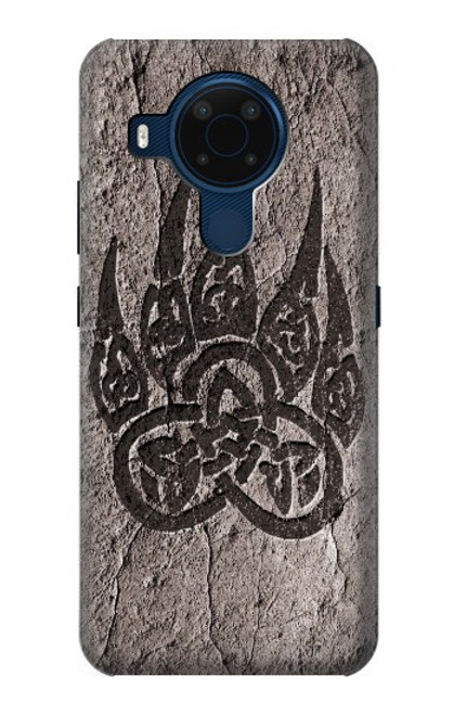 S3832 Viking Norse Bear Paw Berserkers Rock Hülle Schutzhülle Taschen für Nokia 5.4