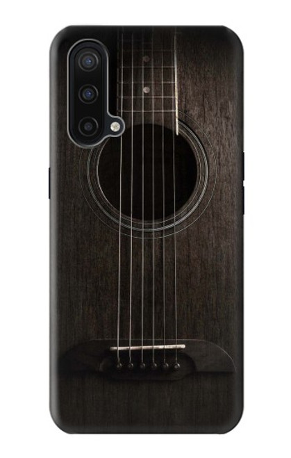 S3834 Old Woods Black Guitar Hülle Schutzhülle Taschen für OnePlus Nord CE 5G