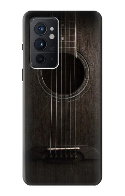 S3834 Old Woods Black Guitar Hülle Schutzhülle Taschen für OnePlus 9RT 5G