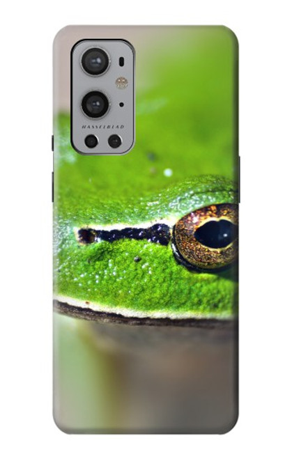 S3845 Green frog Hülle Schutzhülle Taschen für OnePlus 9 Pro