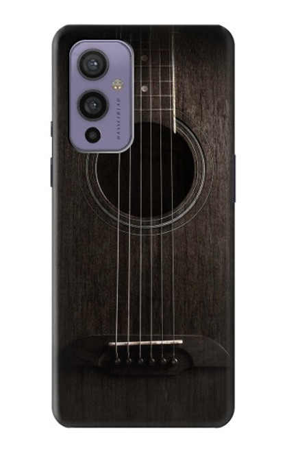 S3834 Old Woods Black Guitar Hülle Schutzhülle Taschen für OnePlus 9