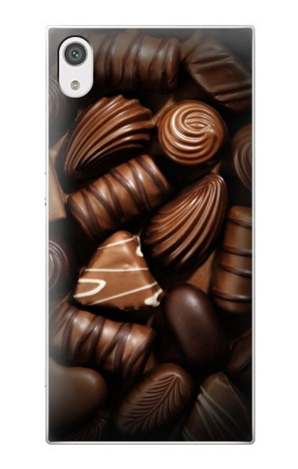 S3840 Dark Chocolate Milk Chocolate Lovers Hülle Schutzhülle Taschen für Sony Xperia XA1