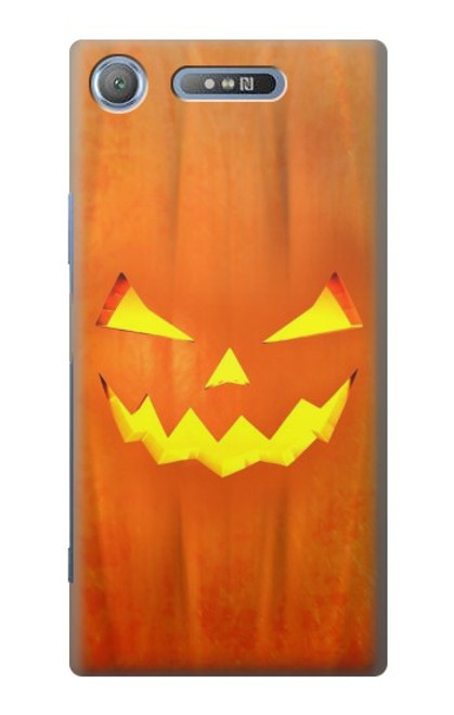 S3828 Pumpkin Halloween Hülle Schutzhülle Taschen für Sony Xperia XZ1
