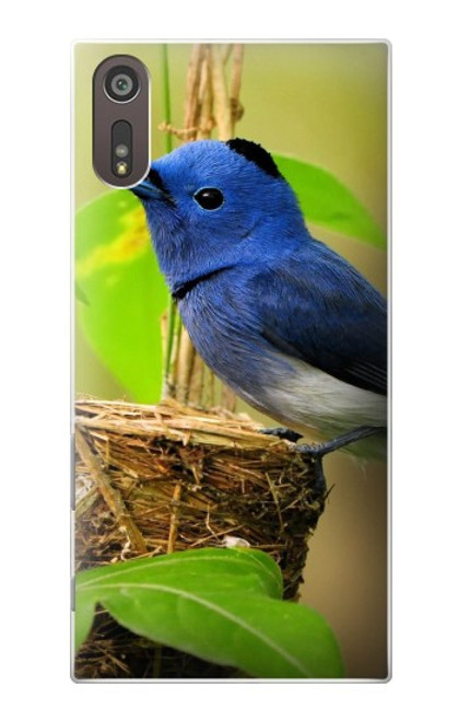 S3839 Bluebird of Happiness Blue Bird Hülle Schutzhülle Taschen für Sony Xperia XZ
