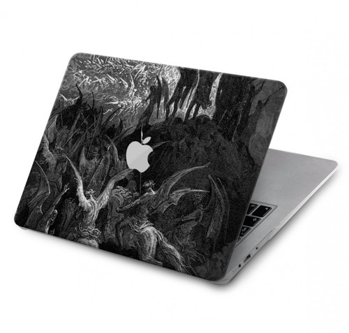 S1026 Gustave Dore Paradise Lost Hülle Schutzhülle Taschen für MacBook Pro 14 M1-M5 A2442,A2779,A2992,A2918,A3112,A3185,A3401,A3434,A3112