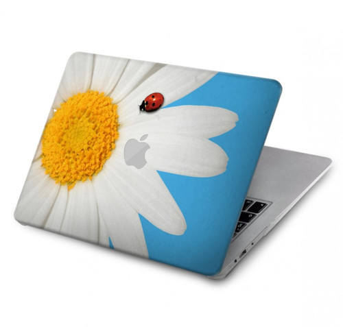 S3043 Vintage Daisy Lady Bug Hülle Schutzhülle Taschen für MacBook Pro 14 M1-M5 A2442,A2779,A2992,A2918,A3112,A3185,A3401,A3434,A3112